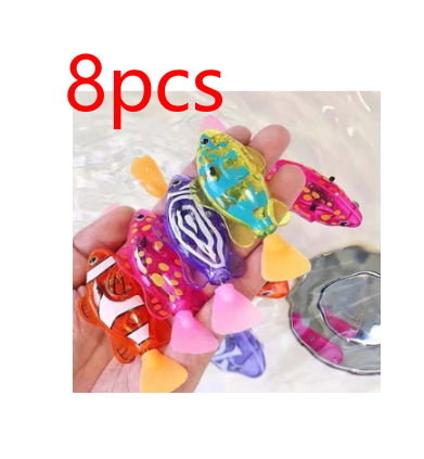 Light-Activated Swimming Fish Bath Toy for Kids – photo 2 of 15