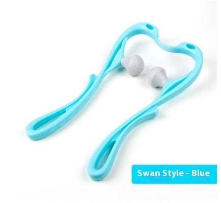 6-roller manual neck and body massager with jade gua sha board, style option 20