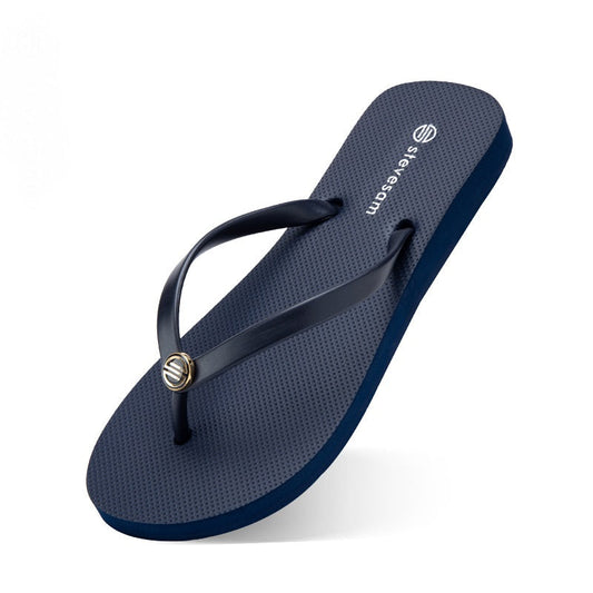 Women's flat-heel beach slipper - product photo 5