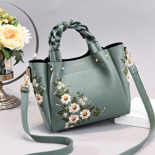 Women's PU Leather Tote Bag - Shoulder Bag - product photo 2 of 8