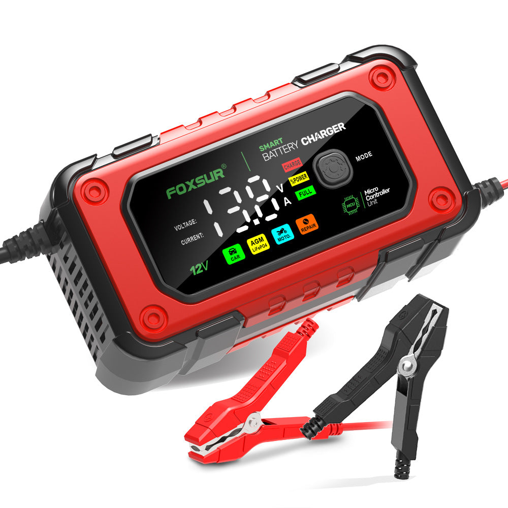 12V 7A smart battery charger - packaging