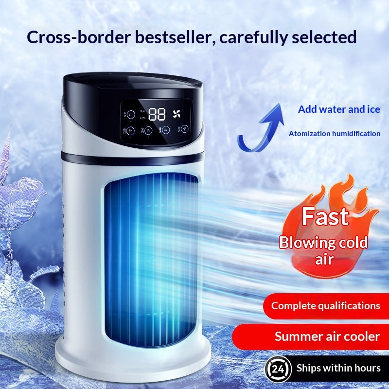 Portable USB Mini Air Conditioner β Water Cooling Fan for Home & Office β photo 10 of 11
