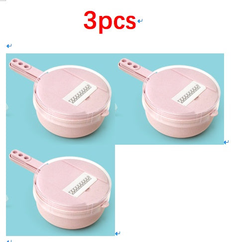 8-in-1 Mandoline Slicer β Vegetable Slicer, Potato Peeler & Grater with Strainer - product photo 13 of 13