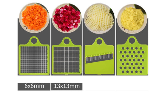 Vegetable cutter blue and green color options