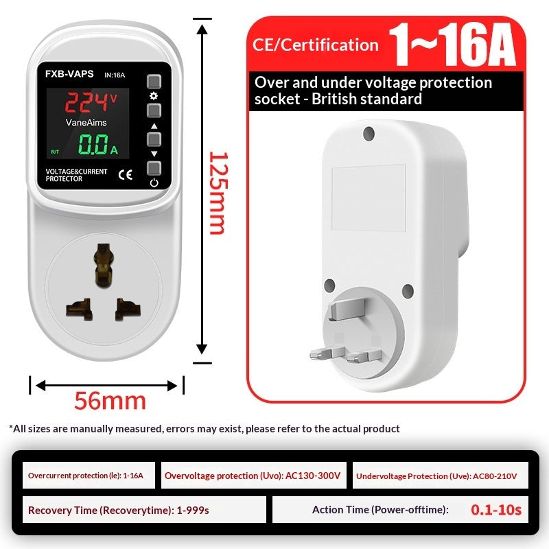 voltage protection socket packaging