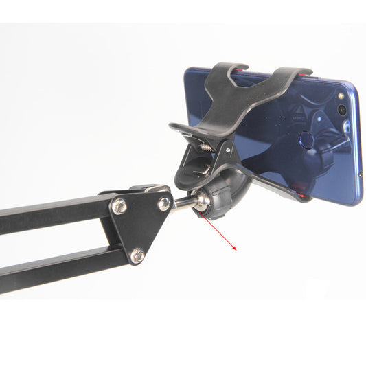 360 Rotating Long-Arm Phone & Tablet Clamp Stand - product photo 2