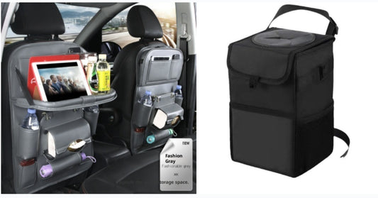 PU Leather Car Storage Bag β Multifunction Seat Back Hanging Organizer - product photo 2 of 5