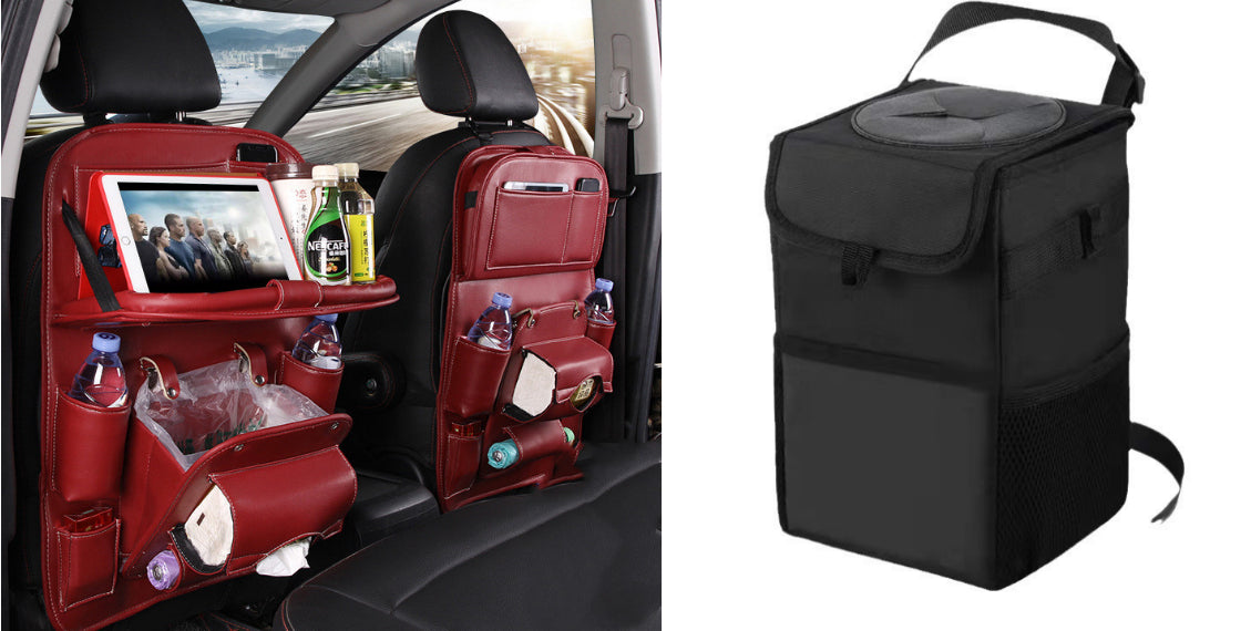 PU Leather Car Storage Bag β Multifunction Seat Back Hanging Organizer - product photo 25 of 25