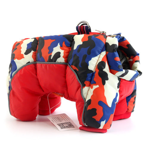 Thick Warm Winter Dog Jacket with Cotton Lining - product photo 13