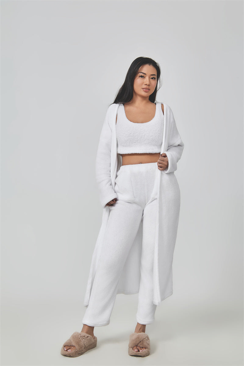 Cozy 3-Piece Pajama Lounge Set β Soft Matching Winter Loungewear - product photo 14 of 14