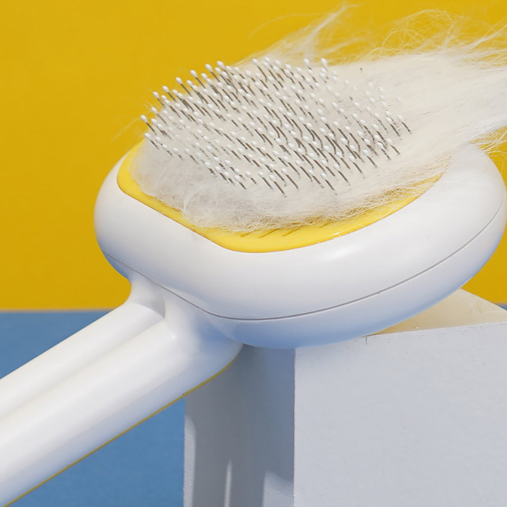 Self-Cleaning Pet Grooming Brush β Cat & Dog Deshedding Comb β photo 9 of 9
