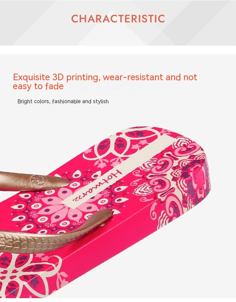 Women's non-slip flip-flop sandal - product photo 5