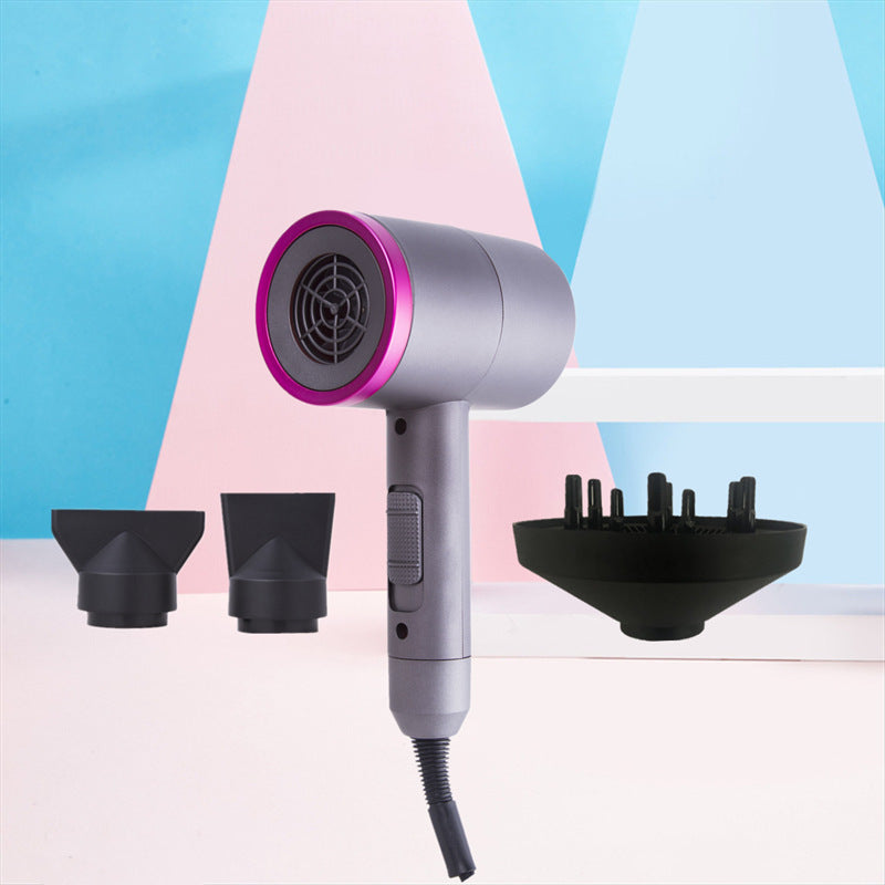 Hot air styling brush - nozzle attachments