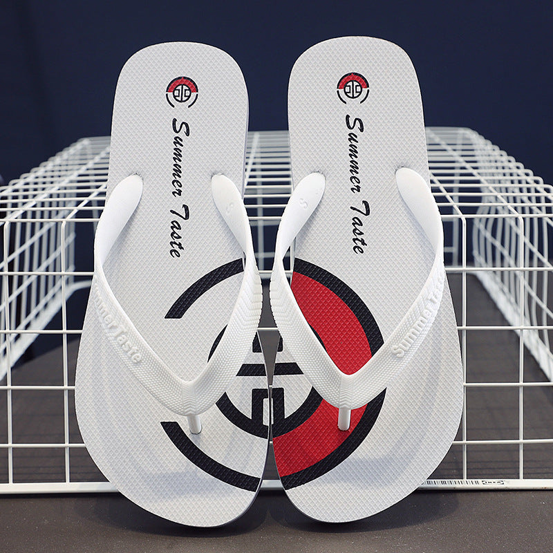Fashion beach flip-flops - sole detail