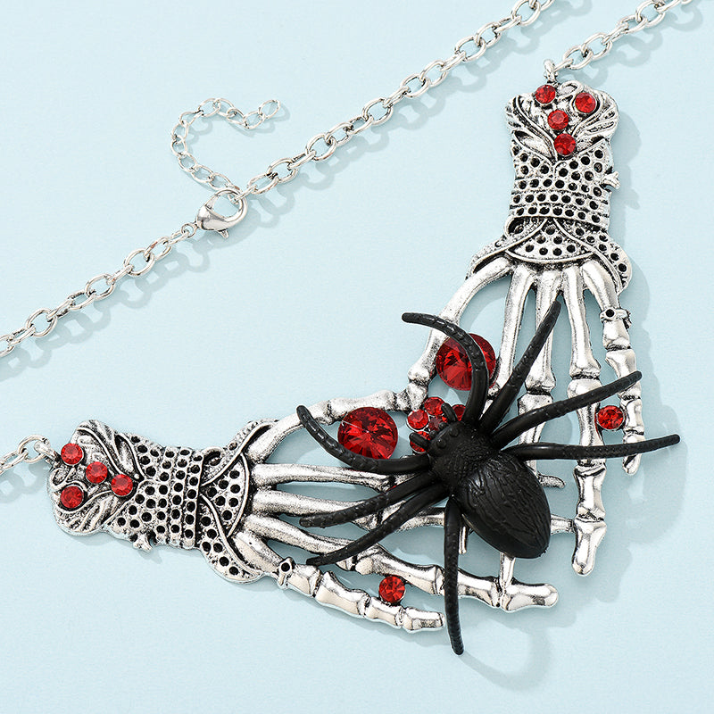 necklace worn around neck