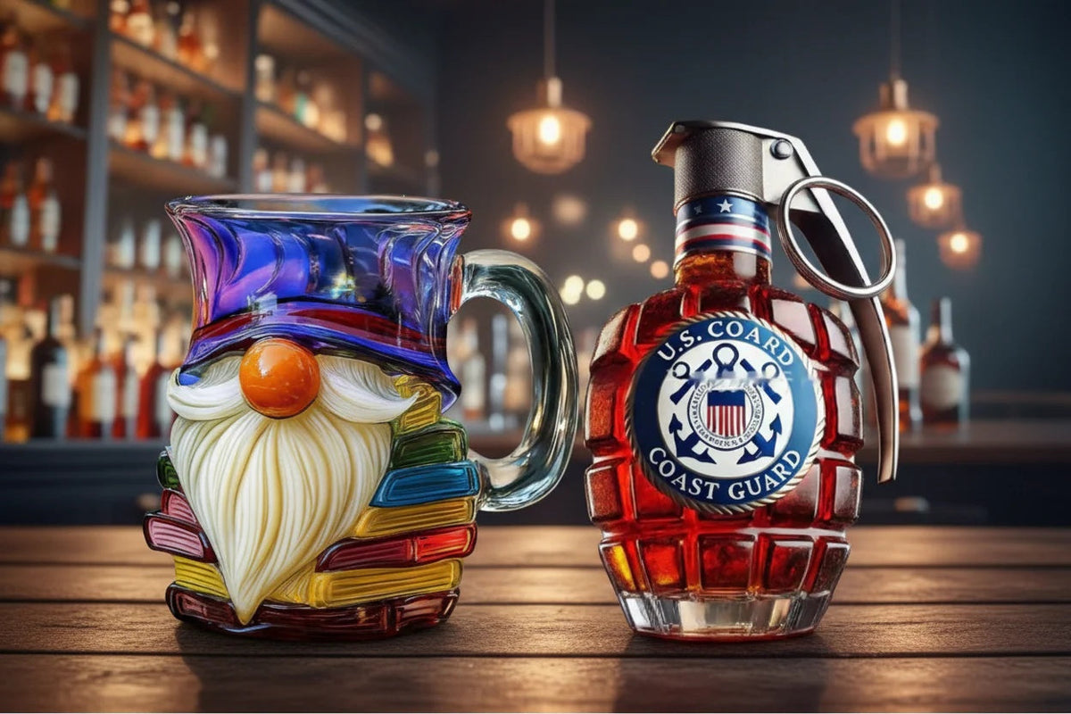 3D book stack mug, another alternate style option
