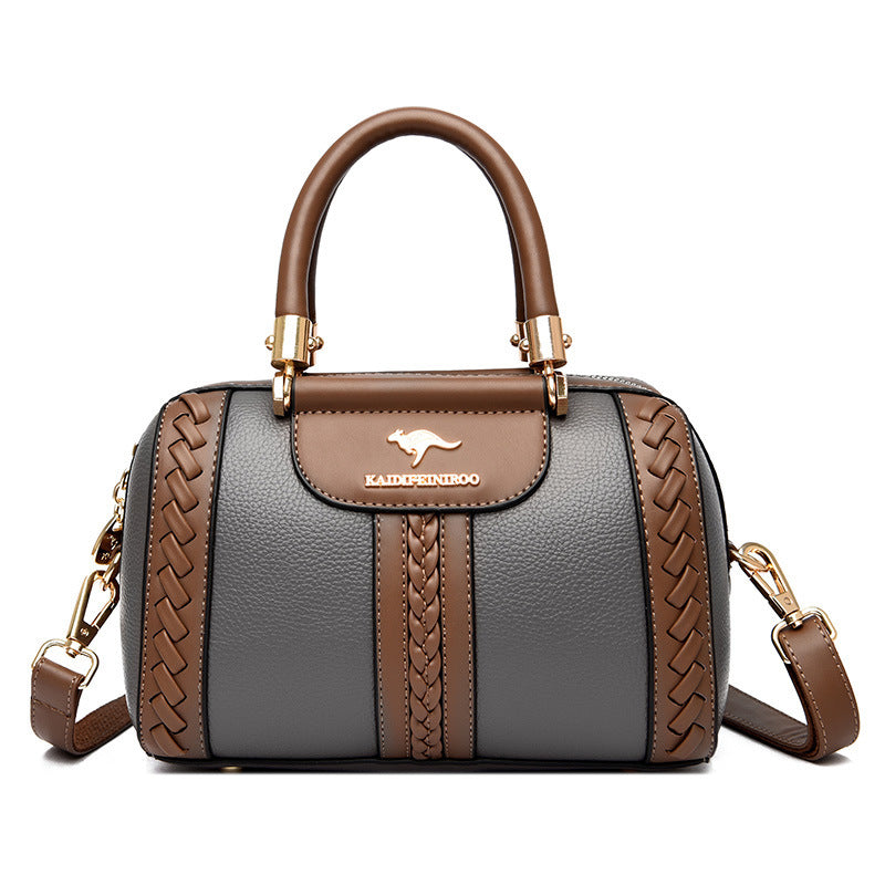 Women's one-shoulder color-block crossbody bag - photo 4 of 12