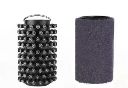 Electric grill brush cleaning grates