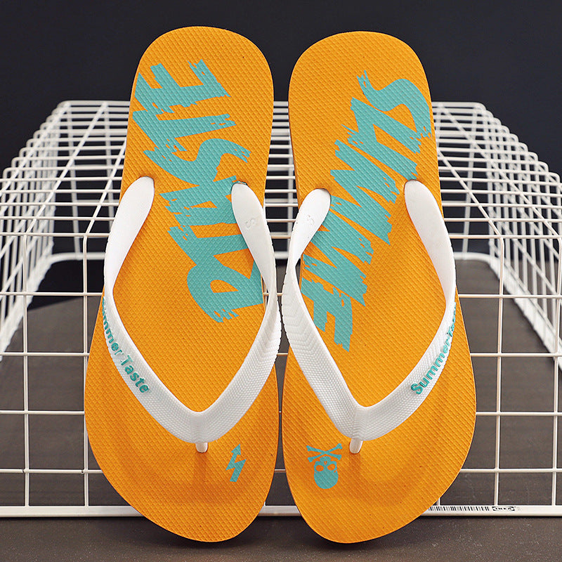 Men's non-slip flip-flops - packaging
