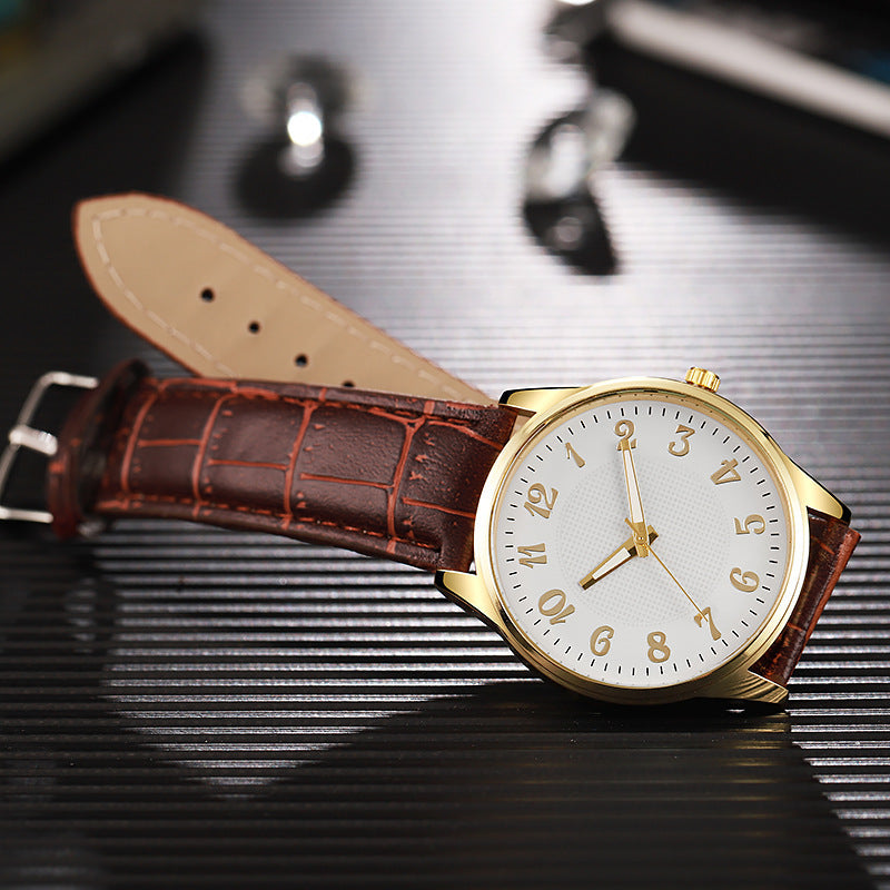 Wristwatch strap and pin buckle clasp