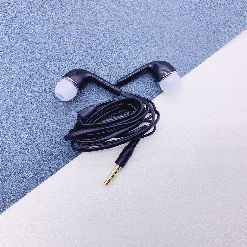 Close-up of in-line microphone and controls