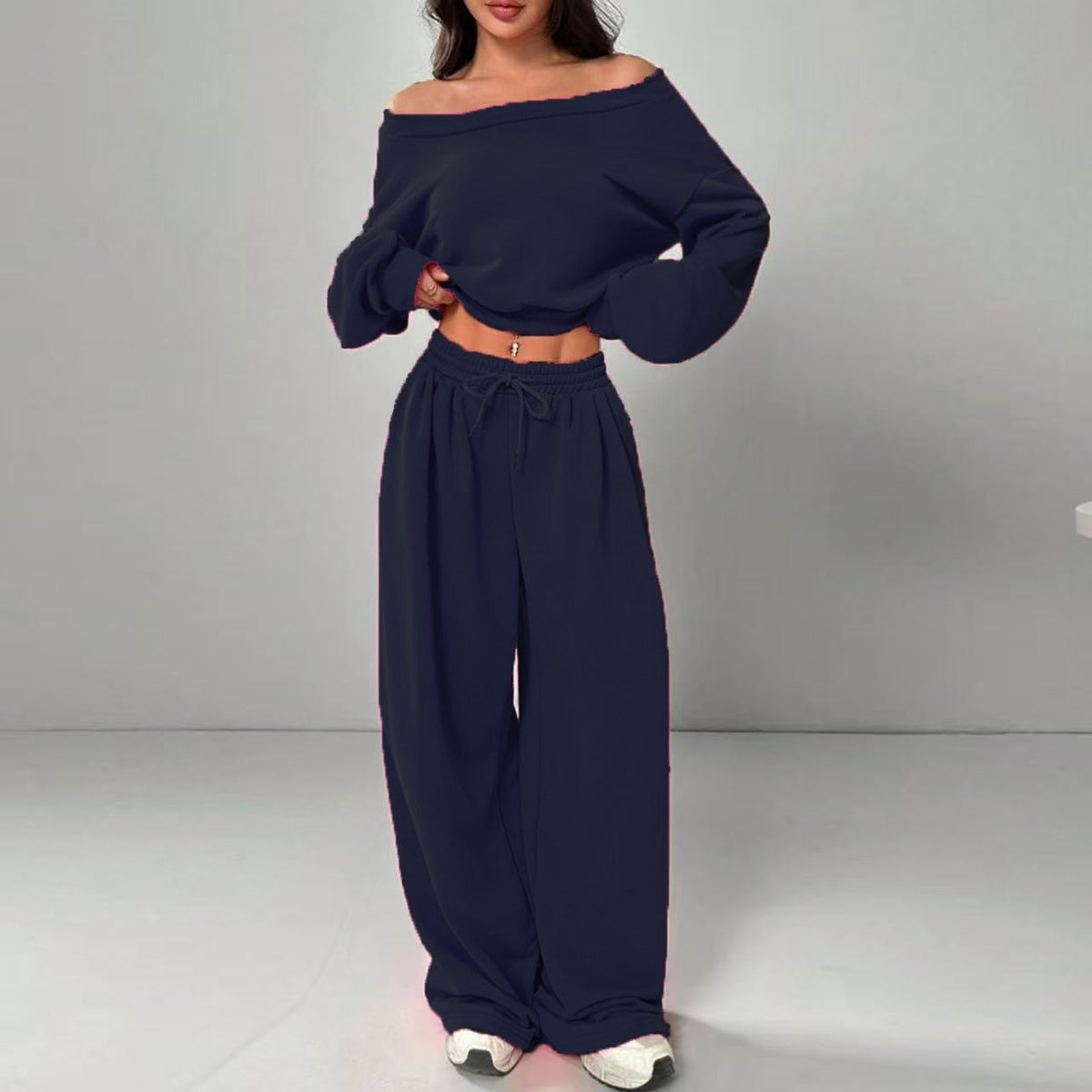 Casual 2-piece sweatshirt and trousers set for women - view 18