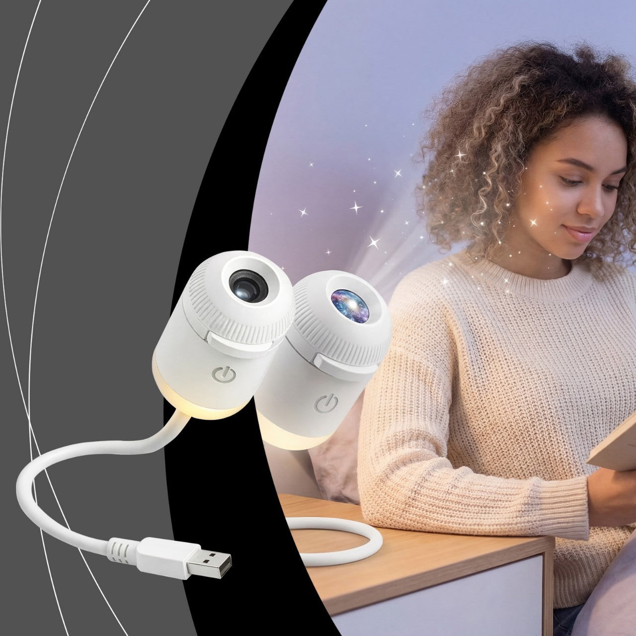 USB starry sky lamp additional angle
