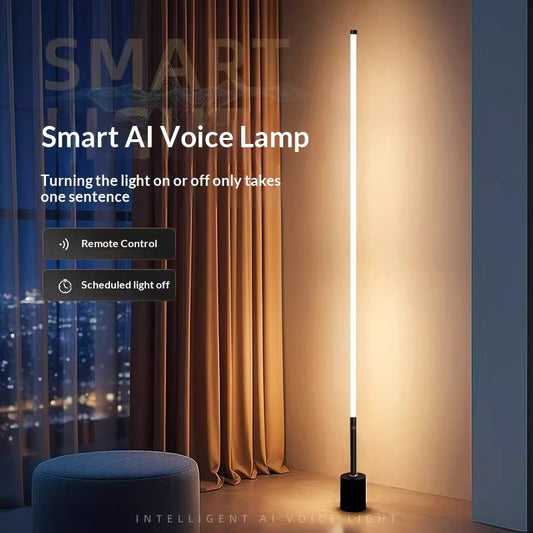 160cm LED floor and table lamp, full view