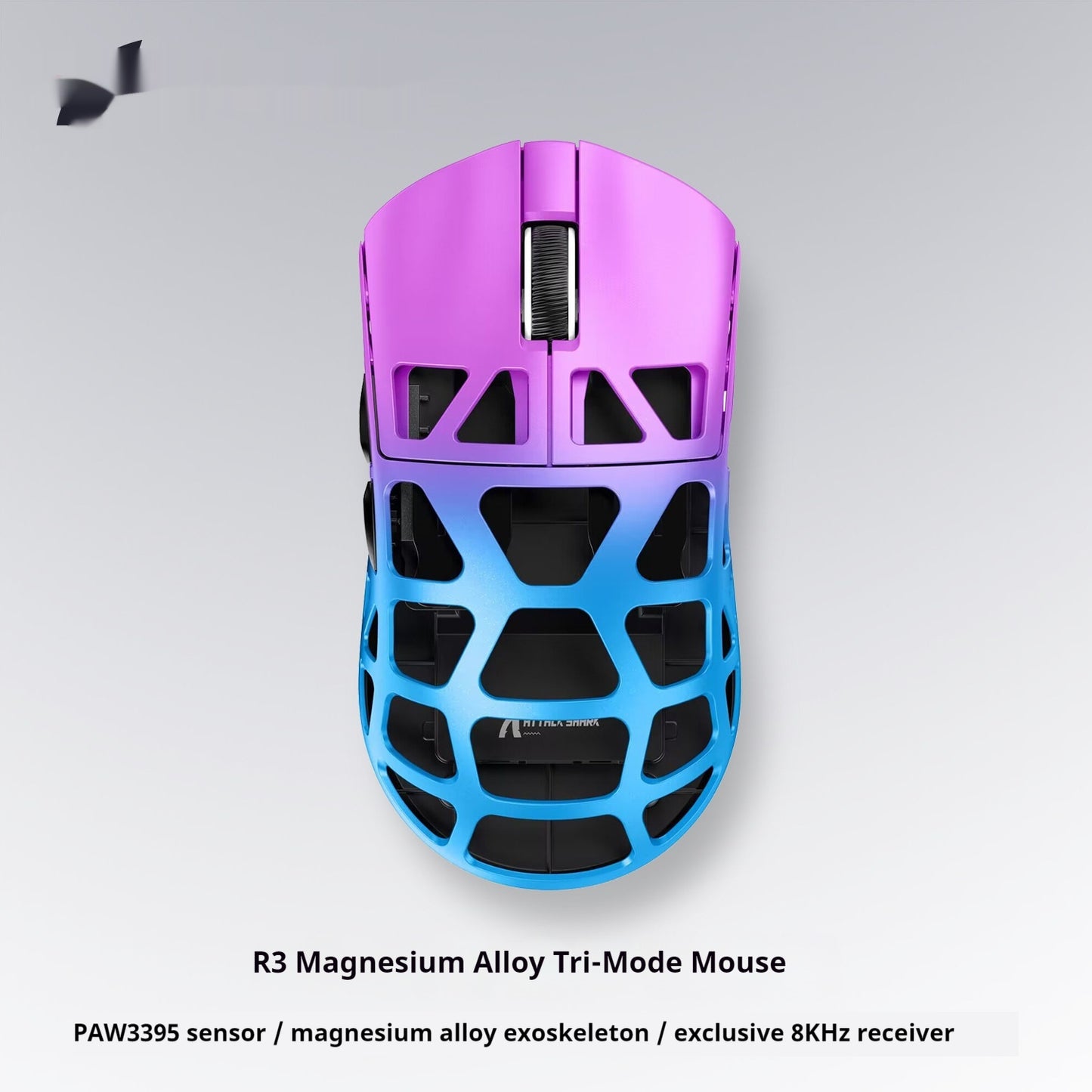 gaming mouse in black