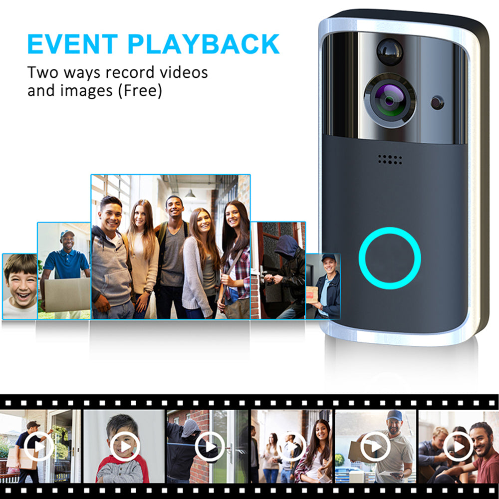 WiFi Video Doorbell Camera – Smart Remote Home Security - product photo 9 of 12