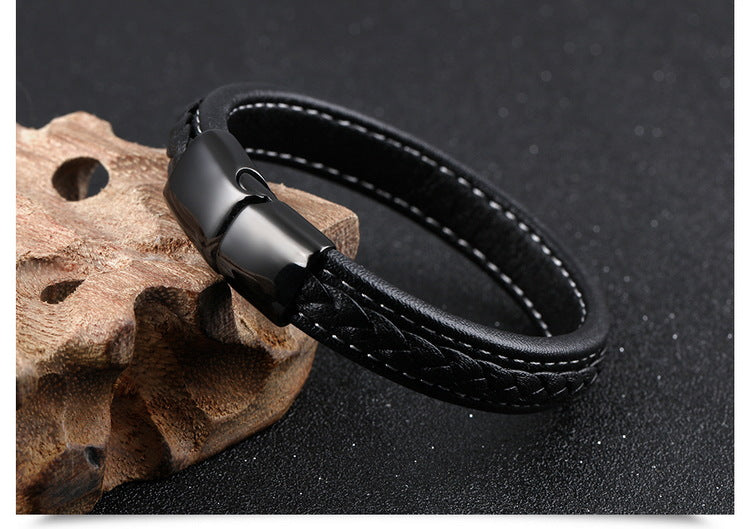 Leather bracelet packaging