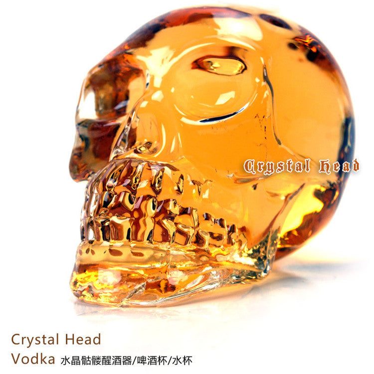 Skull decanter bottle size options