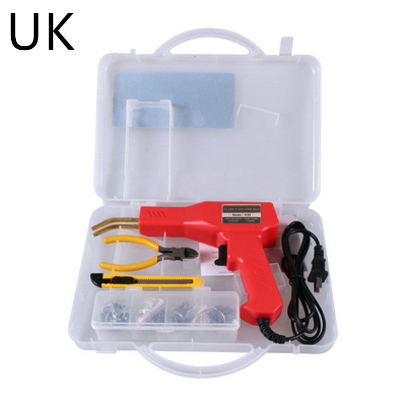 Plastic welder repair kit - tool knife and scissors