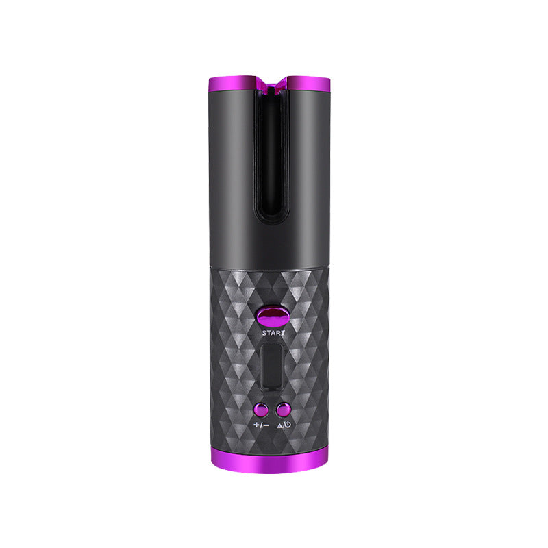 Cordless Automatic Hair Curler – Rechargeable Ceramic Curling Iron with LCD Display – photo 4 of 10