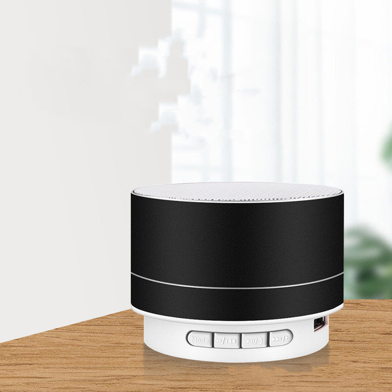 Mini portable Bluetooth speaker with LED lighting – product photo 7