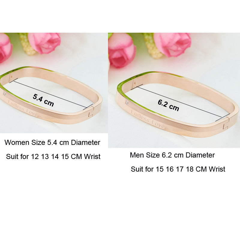 Titanium steel bracelet color options