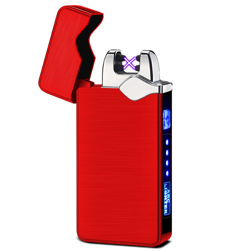 Fingerprint lighter matte black finish