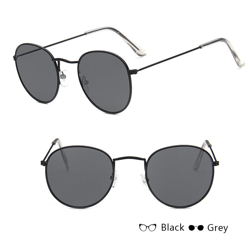 Women's Retro Sunglasses – Vintage-Inspired Metal Frame – photo 8 of 20