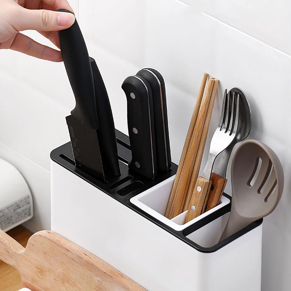 Tableware & Knife Storage Rack – Plastic Kitchen Organizer – photo 7 of 7