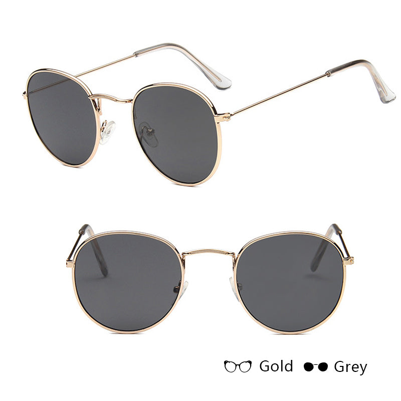 Women's Retro Sunglasses – Vintage-Inspired Metal Frame – photo 16 of 20