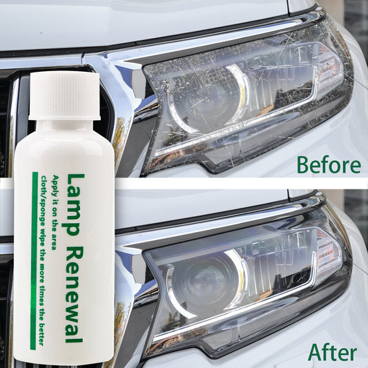Headlight restoration liquid car repair fluid