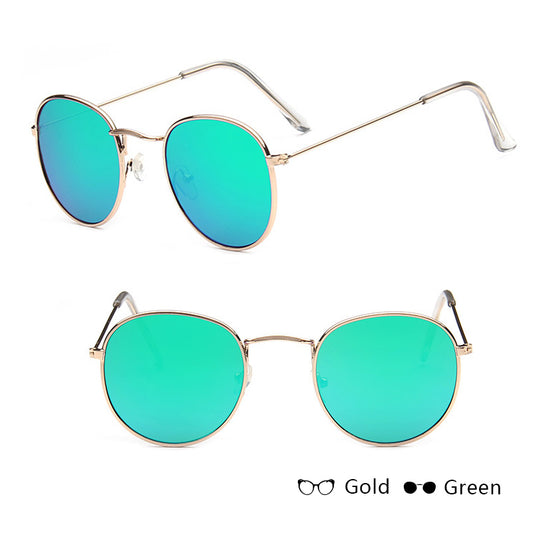 Women's Retro Sunglasses – Vintage-Inspired Metal Frame – photo 2 of 20