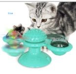Cat Rotating Windmill Toy – Suction Scratching & Teeth-Grinding Toy – photo 4 of 18