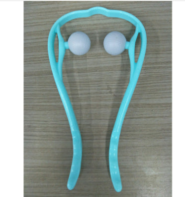 6-roller manual neck and body massager with jade gua sha board, style option 4