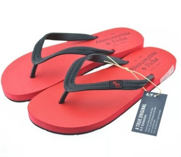 Men's Simple Rubber Flip Flops – Breathable Everyday Sandals - product photo 1 of 6
