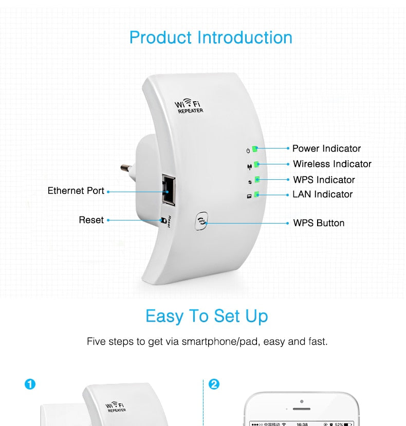 WiFi Repeater & Range Extender - product photo 7 of 13