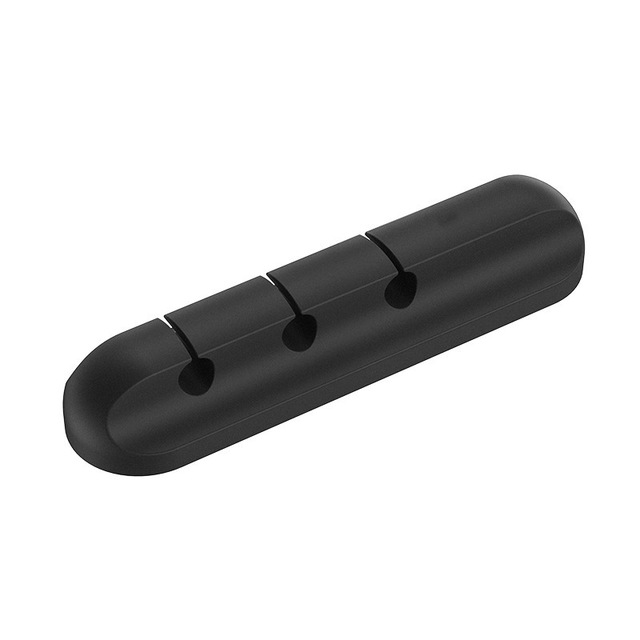 Silicone USB Cable Winder – Desktop Cable Organizer & Management Clips - product photo 11 of 15