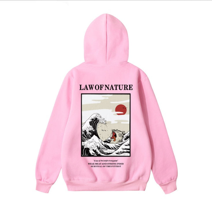 Casual hooded sweater – product photo 8