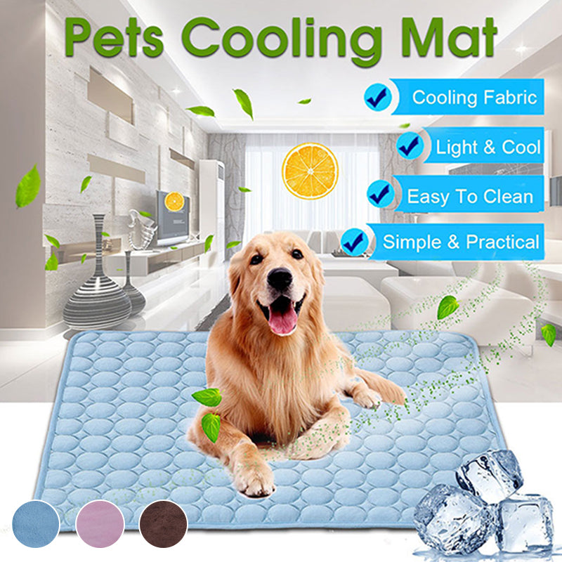 Cooling mat size chart reference