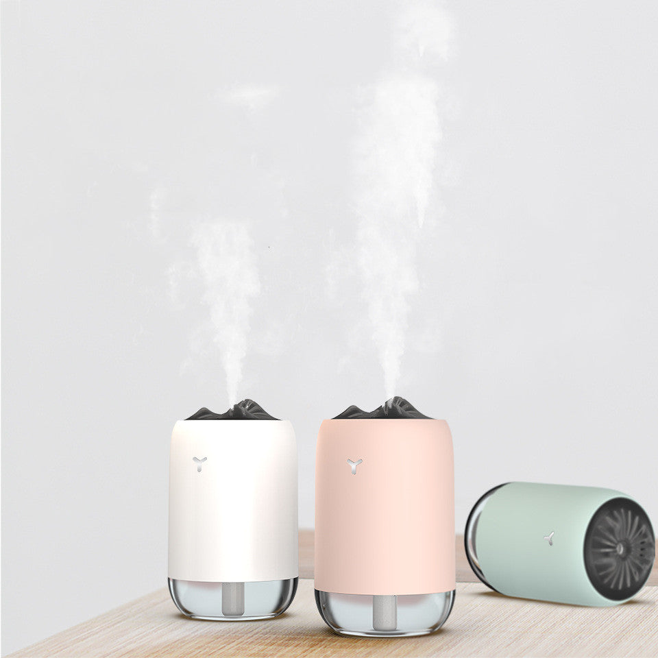 Flame humidifier, water tank detail